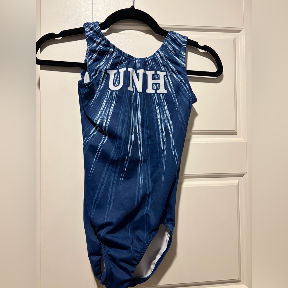 UNH (University of New Hampshire) training leotard